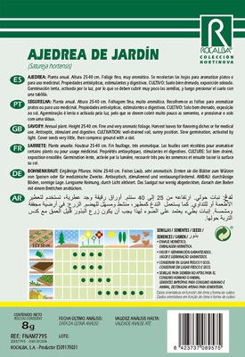 Semilla Ajedrea de Jardin