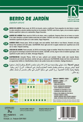 Semilla Berros de Jardin