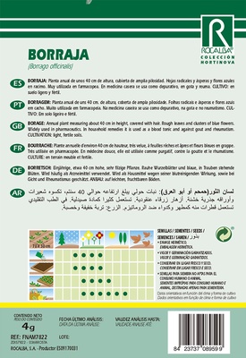 Semilla Borraja Officinalis