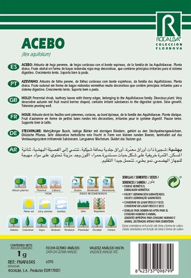 Semilla Acebo - Ilex Aquifolium-