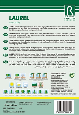 Semilla Laurel -laurus Nobilis-