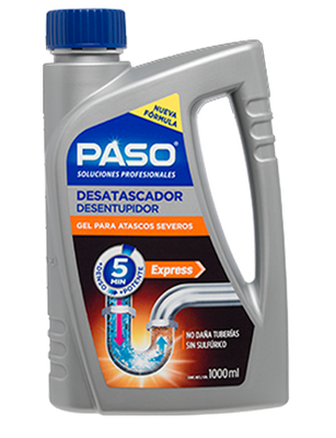 Desatascador Gel Paso Express 1 Litro