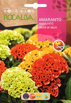 Semilla Amaranto Cresta de Gallo Variado