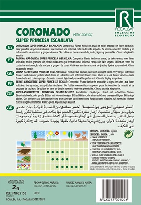Semilla Coronado Super Princesa Escarlata
