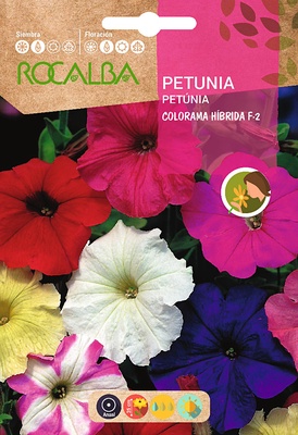 Semilla Petunia Colorama Hib.f-2, Variada