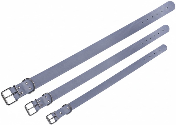 Collar Cuero Cromo 50x2.5 cm