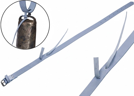 Correa Ganado Cromo 115x4 cm