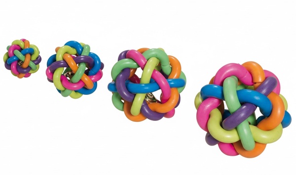 Pelota de Caucho Trenzada 7cm