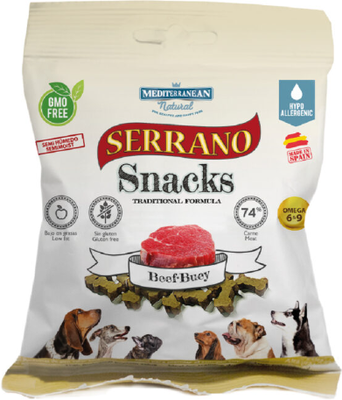 Snack Serrano Perros Buey Bolsa 85 gr
