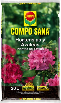 Sustrato Compo Sana Hortensias y Azaleas 20 litros