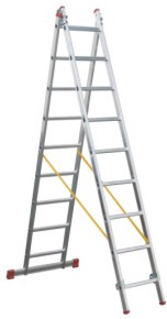 Escalera Transformable 2 Tramos 11 Pelda�os