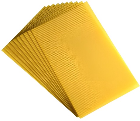 Lamina de Cera Dadant Industrial 27x42 cm Lamina de Cera Dadant Industrial 27x42 cm