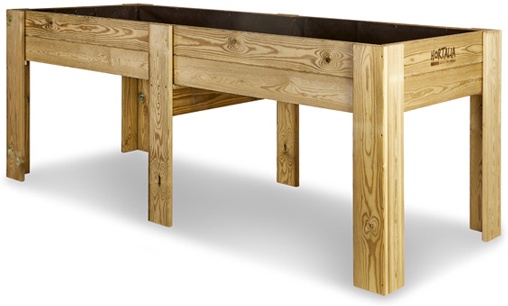 Mesa Cultivo Madera Gardenbrico Xxl80