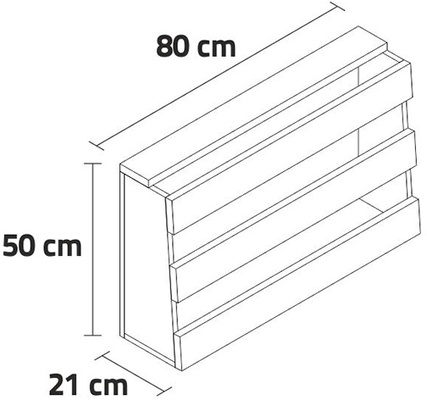 Jardin Madera Vertical M