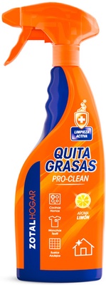 Zotal Quitagrasa Pistola 750 Ml