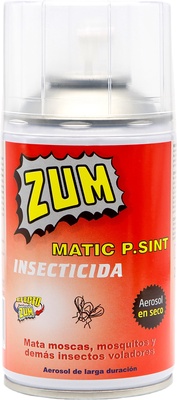Zum Matic Recarga Insecticida Piretrinas Sinteticas 250ml Zum Matic Recarga Insecticida Piretrinas Sinteticas 250ml