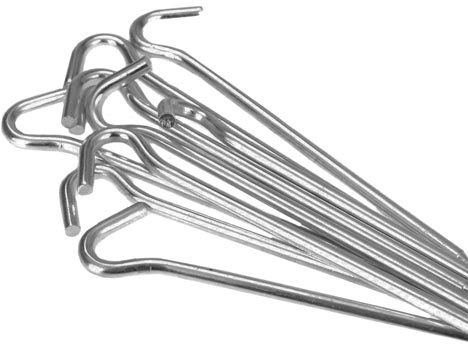 Pack de 6 unidades Piquetas Camping 23cm