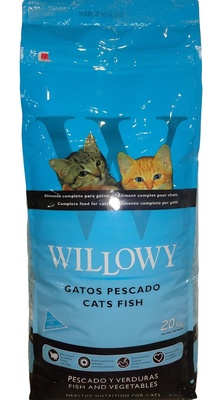 Pienso Willowy Gatos Pescado 20kg