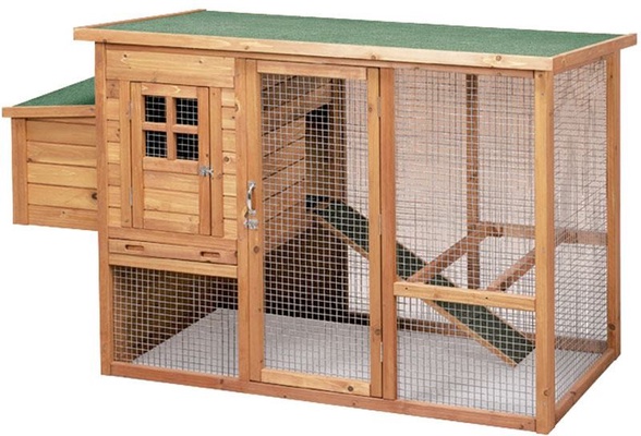 Gallinero Caseta Madera Gallinas Lyon