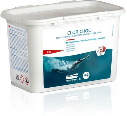 Cloro Choque Pastillas 20 gr 1kg