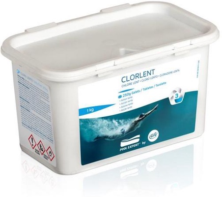 Cloro Lento Galets 250 gr 1 kg