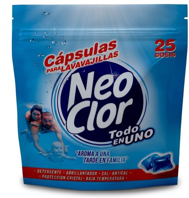 Capsulas Neoclor Lavavajillas 25u Capsulas Neoclor Lavavajillas 25u