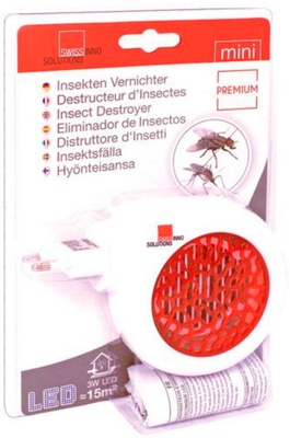 Mini Lampara Mata Insectos Moscas y Mosquitos Led 3 Watt