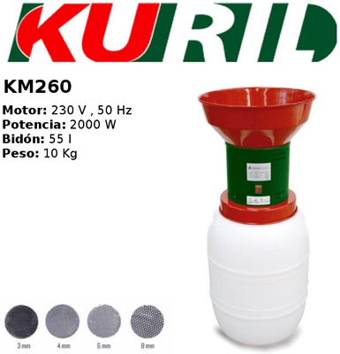 Molino Cereales Kuril Km260 2000w