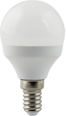 Lampara Miniglobo E14 5w 6400k