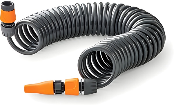 Manguera Espiral 10 Metros con Lanza y Racores