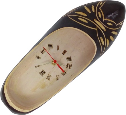 Reloj Madre�a Color Marron Oscuro