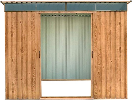 Caseta Metalica Jardin Duramax Modelo Skylight  Pent Roof 8x6