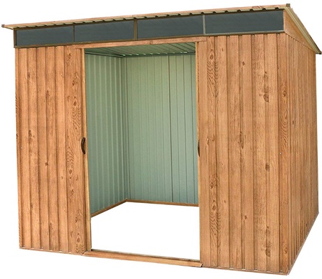 Caseta Metalica Jardin Duramax Modelo Skylight  Pent Roof 8x6