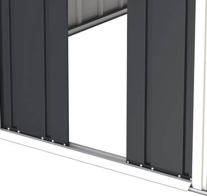 Caseta Metalica Jardin Duramax Modelo ECO Shed 8x8