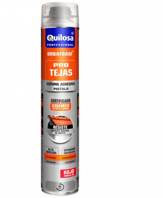 Espuma Poliuretano Orbafoam Tejas 750 Ml Maquina