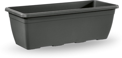 Jardinera Naxos Antracita 50x20x16cm