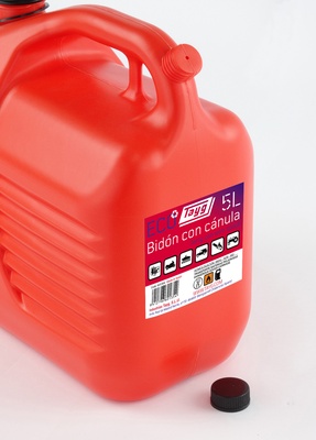 Bidon Gasolina con Canula 5 Litros