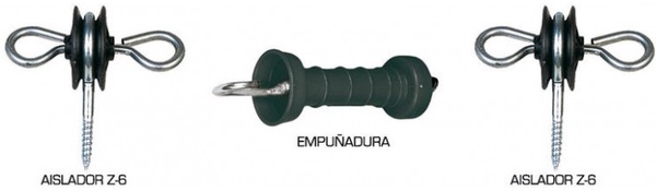 Kit Puerta (empu�adura + 2 Aislador Z-6)