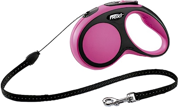 Correa Flexi New Comfort Xs Cinta 3 m Rosa Correa Flexi New Comfort Xs Cinta 3 m Rosa