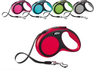 Correa Flexi Comfort m Cinta 5m Rojo