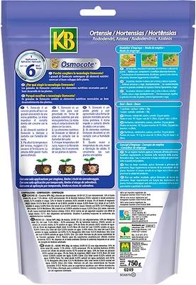 Abono Plantas Acidofilas Osmocote 750 gr