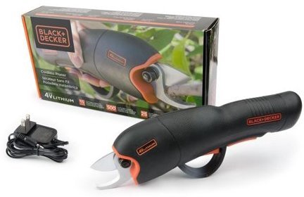 Tijera Poda Black And Decker Bateria Litio 4v 1,27cm