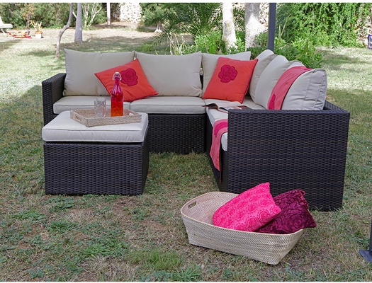 Conjunto Jardin Sof�s m�s Rinconera Modelo Barbados