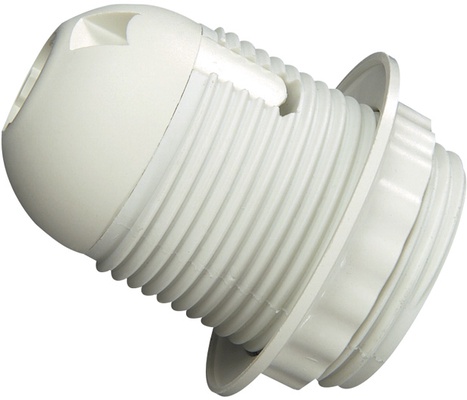 Portalamparas Roscado E27 Blanco Duolec