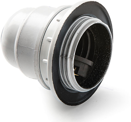 Portalamparas Roscado E27 Blanco Duolec