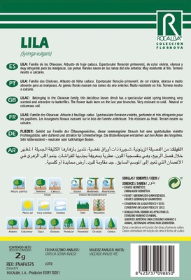 Semilla de Lila - Syringa Vulgaris - 