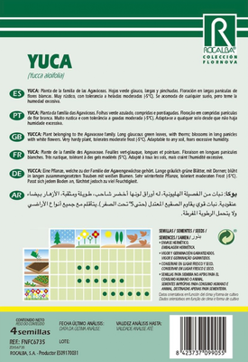 Semilla Yuca -yuccca Aloifolia-