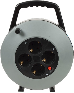 Enrollacable Duolec Dom�stico 10m Max 3000w