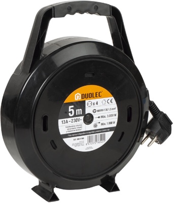 Enrollacable Domestico 5 m Max. 3000 W