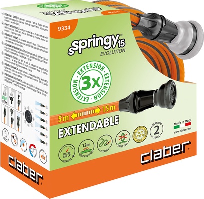 Manguera Extensible Claber Springy 15 mt